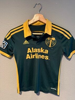 Adidas Portland Timbers 2014 third kit jersey - Youth S